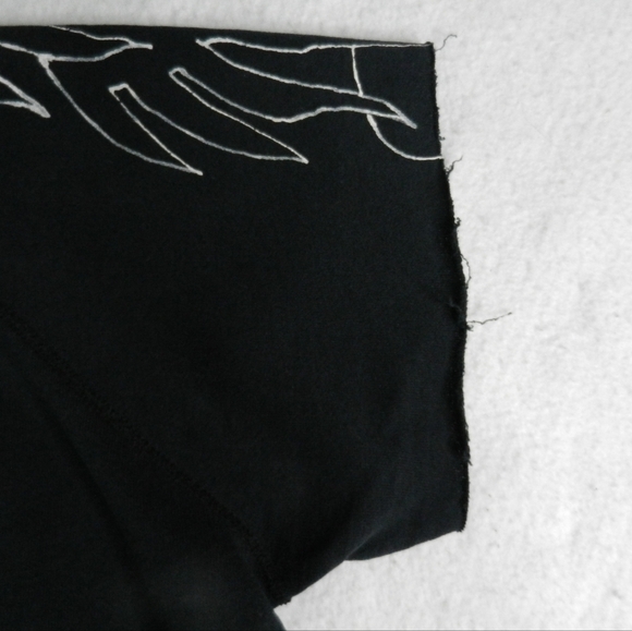 VINTAGE Hand Painted Crewneck Sweater Women's Large Oversized Tiger - Picture 5 of 10